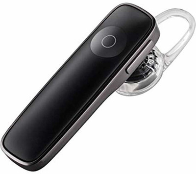 blux Bluetooth Headset with Mic for All phones Bluetooth Headset with Mic(Black, In the Ear)