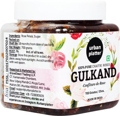 

Urban Platter Gulkand Jar 700 g