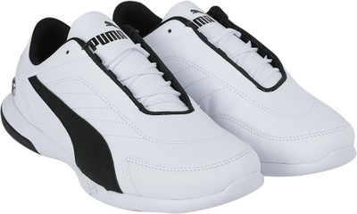 

Puma Boys & Girls Lace Running Shoes(White, White- black