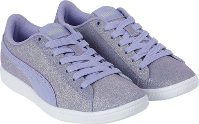 

Puma Girls Lace Sneakers(Blue, Sweet lavender-sweetlavender