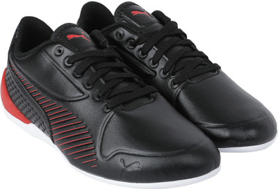 

Puma Boys & Girls Lace Running Shoes(Black, Black-rosso corsa