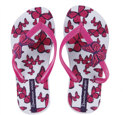 

Ipanema Boys & Girls Slip On Slipper Flip Flop(White, White-pink