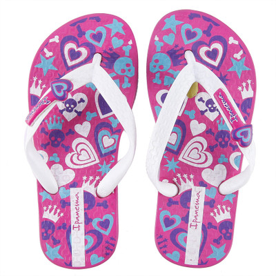 

Ipanema Boys & Girls Slip On Slipper Flip Flop(Pink, Pink-white