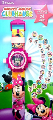 

KandP Collection Mickey Mouse Kids Projector Watch(Multicolor)