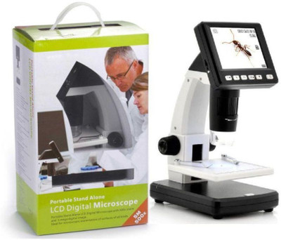 

Techtest Digital Microscope 3.5 Inch LCD - 5.0 Megapixel Image Sensor , 20x to 500x Magnification , Micro SD Card Slot(Black, White)