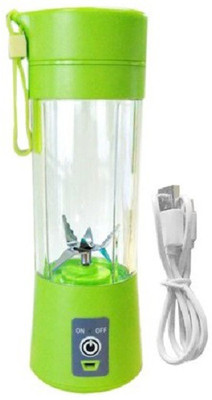 

blancora USB PORTABLE JUICER 4 Juicer Mixer Grinder(Green, 1 Jar)