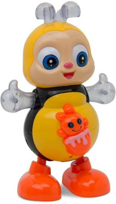 

MS Amaze Happy Dancing Bee with 3D Light & Music- (Real Dancing Action)(Multicolor)