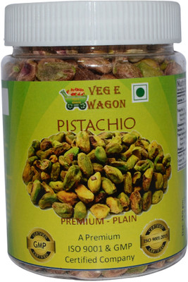 

Veg E Wagon Pista Plain Premium 250 Pistachios(250 g, Plastic Bottle)