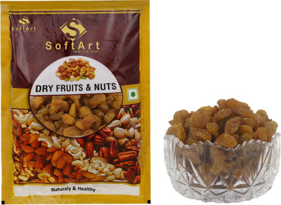 

Soft Art 100% Natural Premium Nuts and Dry Fruit Munakka - 200 Grams Raisins(200 g, Vacuum Pack)