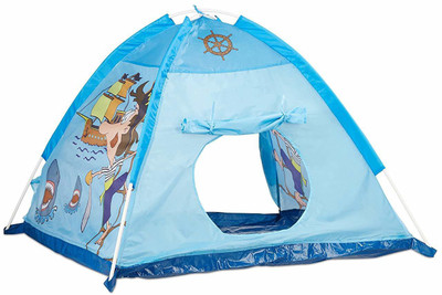 

crazy toys Kids Play Tent Pirats House,Indoor/Outdoor Water Repellent Folds Kids Tents,Flame-Resistant Playhouse Toy(Multicolor)