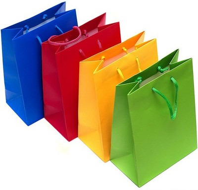 

Handicraft Solid Party Bag(Multicolor, Pack of 4)