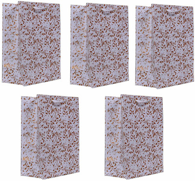 

DI-KRAFT Printed Party Bag(White, Pack of 5)