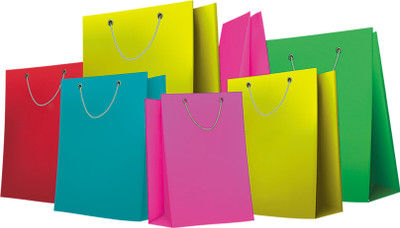 

Handicraft Solid Party Bag(Multicolor, Pack of 7)