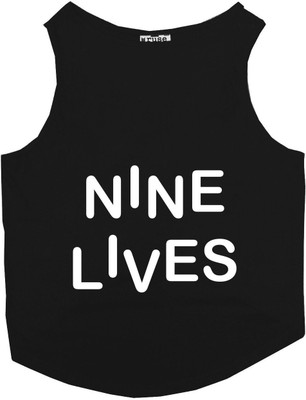 

Ruse T-shirt for Cat(Black
