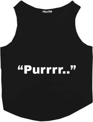 

Ruse T-shirt for Cat(Black