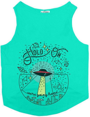 Ruse T-shirt for Cat(Aqua Green