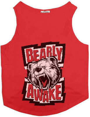 

Ruse T-shirt for Cat(Poppy Red