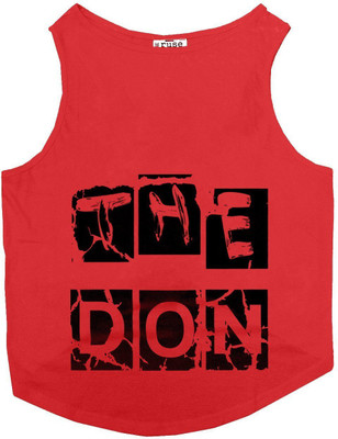 

Ruse T-shirt for Cat(Poppy Red