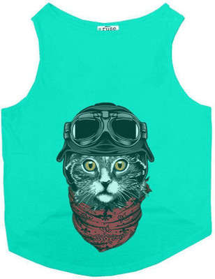 

Ruse T-shirt for Cat(Aqua Green