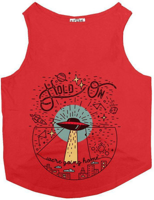 

Ruse T-shirt for Cat(Poppy Red