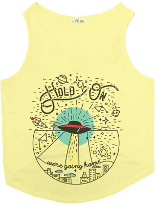 

Ruse T-shirt for Cat(Lemon Tonic, Beige