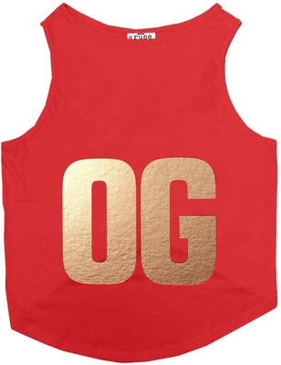 

Ruse T-shirt for Cat(Poppy Red