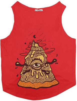 

Ruse T-shirt for Cat(Poppy Red
