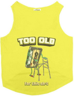 

Ruse T-shirt for Cat(Yellow