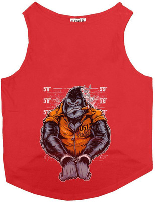 

Ruse T-shirt for Cat(Poppy Red