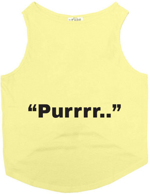 

Ruse T-shirt for Cat(Lemon Tonic, Beige