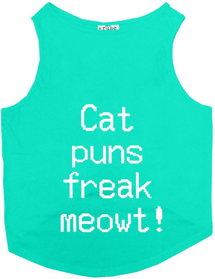 

Ruse T-shirt for Cat(Aqua Green