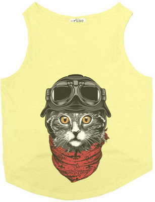 

Ruse T-shirt for Cat(Lemon Tonic, Beige