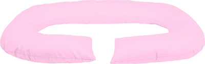 

MomToBe Solid Pregnancy Pillow Pack of 1(Pink)