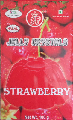 

SIP Jelly Crystal Halal Strawberry Flavor 100G (Pack Of 4) By PadelaSuperStore 100 g(Pack of 4)