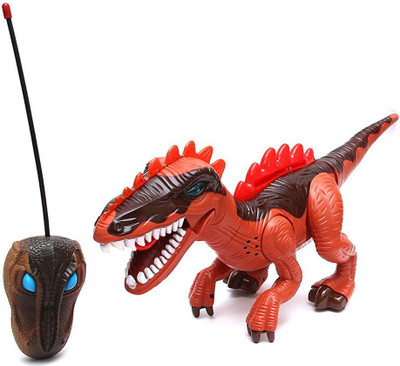 

Kiditos Infrared Control Walking & Roaring RC Tyrannosaurus Dinosaur Toy(Red)