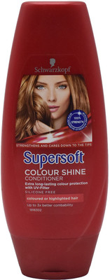 

Schwarzkopf Supersoft Colour Shine Red Berries, Highlighted Hair, Conditioner 250ml(250 ml)