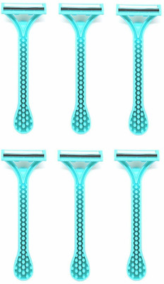 

swabs Underarms Hair Removal For Women Straight Razors(Pack of 6)