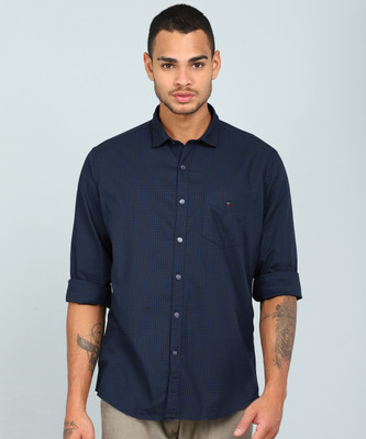 lp-louis-philippe-men-checkered-casual-grey-shirt