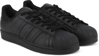 

ADIDAS ORIGINALS SUPERSTAR Sneakers For Men(Black, Cblack/cblack/cblack