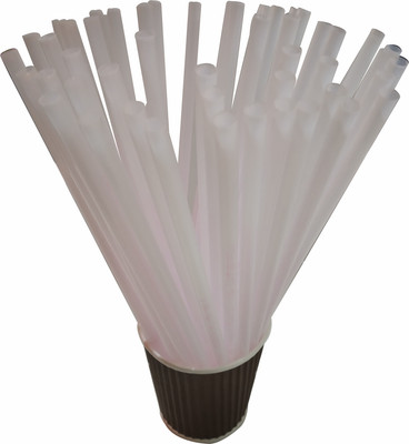 

Pyramid Straight Drinking Straw(White, Pack of 100)