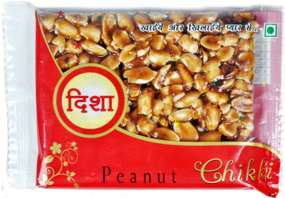 

DISHA Peanut Chikki - 100 gm(100 g, Sachet)
