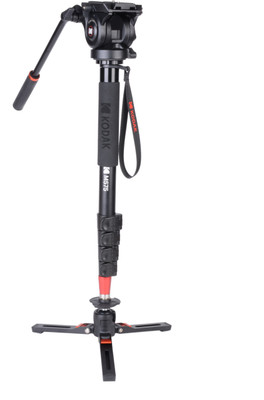

Kodak M575 With Metal Hydraulic Head & 3 Level Support Base Monopod(Black, Supports Up to 6000 g)