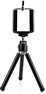 

Cellphonez Universal Mobile Tripod Stand - Rotate 360 Degrees Tripod(Black, Supports Up to 300 g)