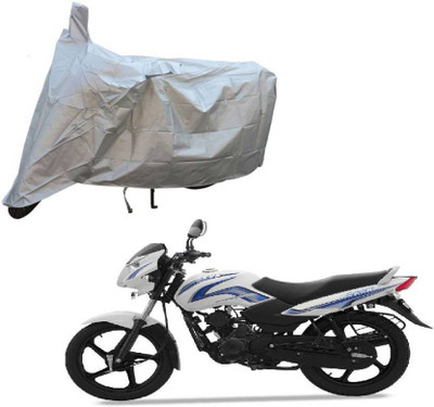 COVERPLANET Two Wheeler Cover for TVS(Star Sport, Silver)