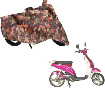 COVERPLANET Two Wheeler Cover for Avon(E Lite, Multicolor)