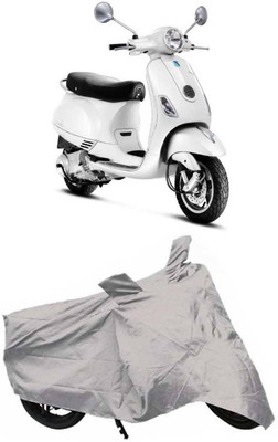 ANLOPE Two Wheeler Cover for Piaggio(Vespa LX, Silver)
