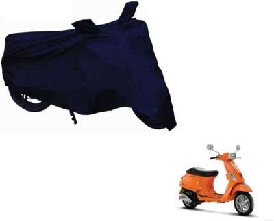 carbox Two Wheeler Cover for Piaggio(Vespa LX 125, Blue)