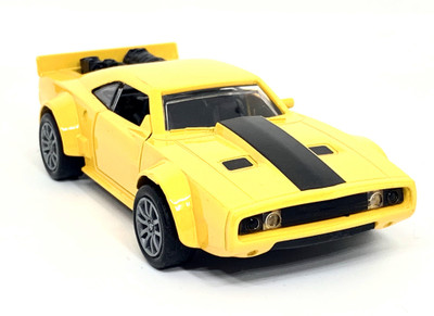 

Jack Royal 1:32 Scale Chevrolet Metal Pull Back Toy car(Yellow)