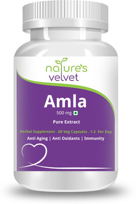 Natures Velvet Lifecare Amla Pure Extract 500mg(60 No)