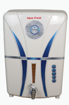 

Aqua Fresh DIAMOND WH (NON RO) Water purifier UV+UF+MINERAL 12 L UV + UF Water Purifier(White, Red), Red;white